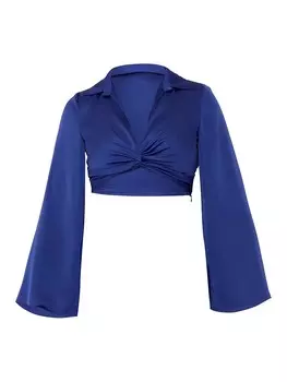 Блуза Chi Chi London, синий