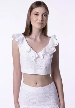 Блуза CINDY Laurella, белый