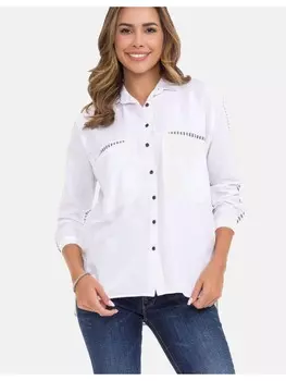 Блуза Cipo & Baxx Hemdbluse, белый