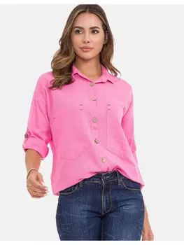 Блуза Cipo & Baxx Hemdbluse, розовый