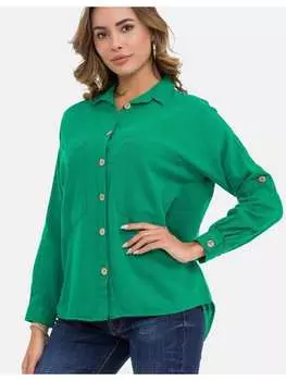Блуза Cipo & Baxx Hemdbluse, зеленый
