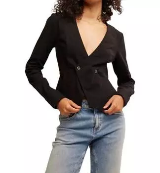 Блуза City Life черного цвета Free People