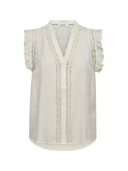Блуза co'couture Caryn, белый