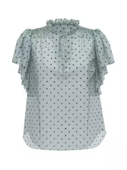 Блуза co'couture Dionne, пастельный синий