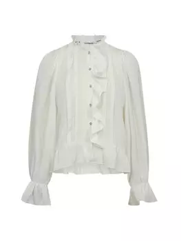 Блуза co'couture Melina, натуральный белый