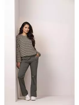 Блуза &Co Woman Alexandra, цвет schwarz/gelb