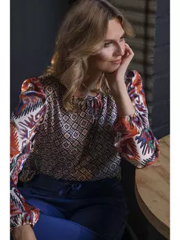 Блуза &Co Woman, красочный