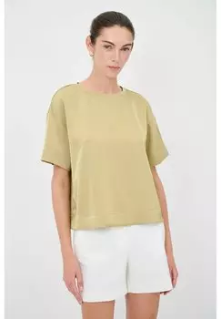 Блуза COLLAR adL, оливковый