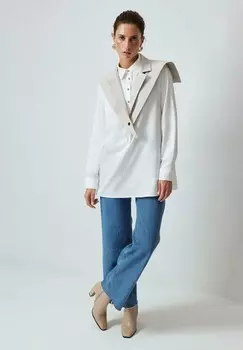 Блуза COLLARED Touch Priv, белый