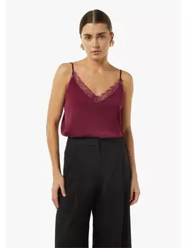 Блуза comma Bluse keine rmellnge, красный