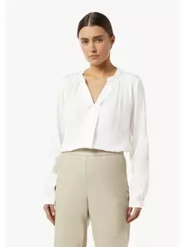 Блуза comma Bluse langarm, белый
