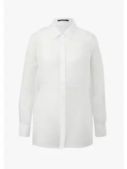 Блуза comma Bluse langarm, белый