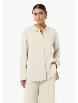 Блуза comma Bluse langarm, бежевый