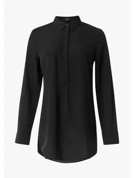 Блуза comma Bluse langarm, черный
