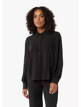 Блуза comma Bluse langarm, черный