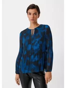 Блуза comma Bluse langarm, черный