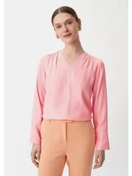 Блуза comma Bluse langarm, розовый