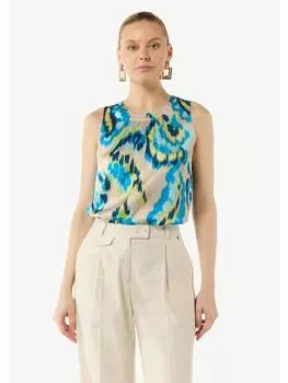 Блуза comma Bluse rmellos, белый