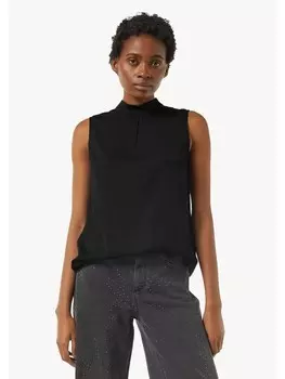 Блуза comma Bluse rmellos, черный