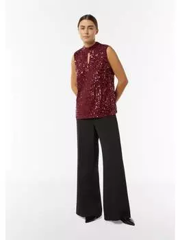 Блуза comma Bluse rmellos, красный