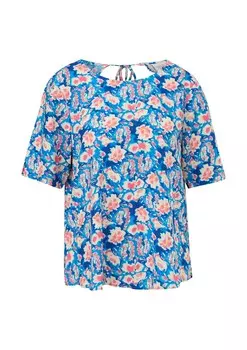 Блуза comma casual identity Blouse, синий