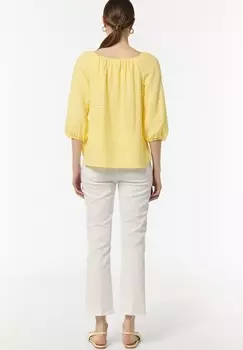 Блуза comma casual identity, светло-желтый