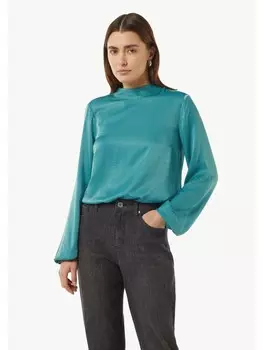 Блуза comma CI Bluse langarm, цвет Petrol