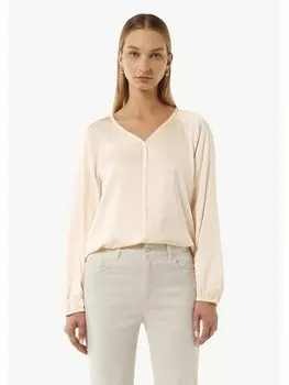 Блуза comma CI Bluse langarm, кремовый