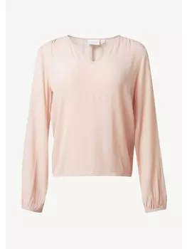 Блуза comma CI Bluse langarm, розовый