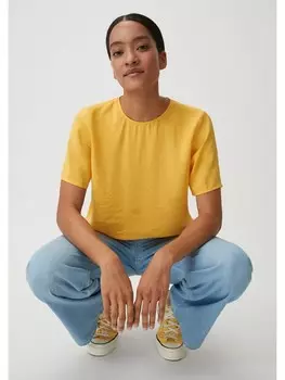 Блуза comma CI kurzarm, желтый