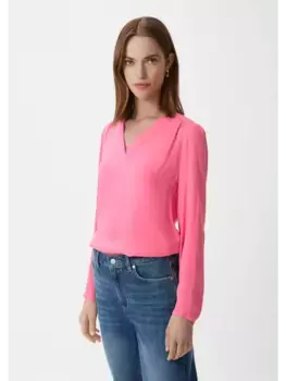 Блуза comma CI langarm, розовый