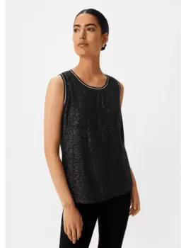 Блуза comma CI rmellos, черный