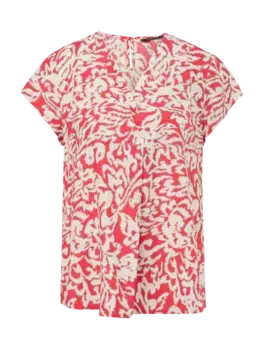 Блуза comma kurzarm, розовый