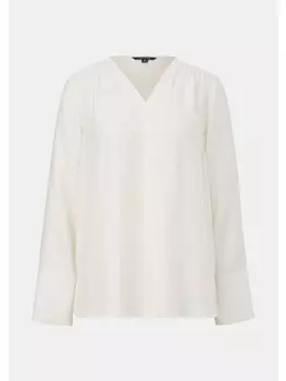 Блуза comma langarm, белый