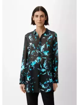 Блуза comma langarm, черный