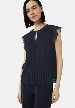 Блуза comma, темно-синий