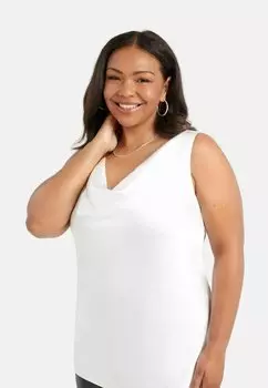 Блуза COWL NECK Live Unlimited London, молочный