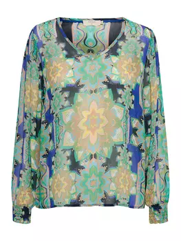 Блуза Cream, цвет Grn/Blau