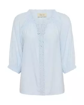 Блуза Cream Nana, небесно-синий