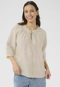 Блуза Cream, песочный
