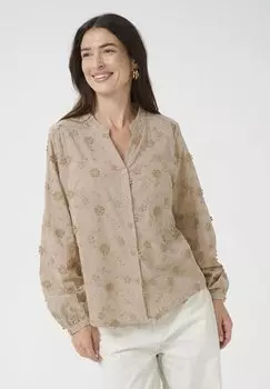 Блуза Cream, светло-коричневый