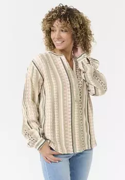 Блуза Cream, светло-зеленый