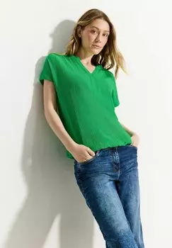 Блуза CREPE Cecil, зеленый