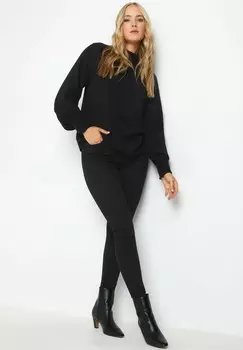 Блуза CRINKLE Long Tall Sally, антрацит