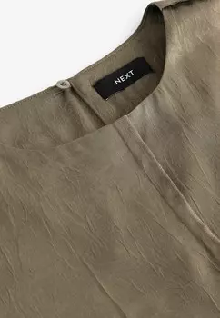 Блуза CRINKLE REGULAR FIT Next, зеленый