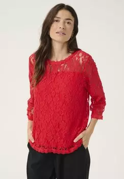 Блуза CRKIT Cream, красный