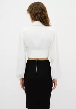 Блуза CROP adL, бежевый