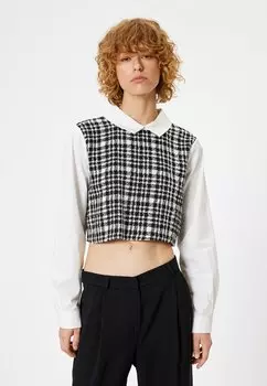 Блуза CROP Koton, черный