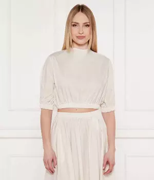 Блуза Cropped fit Akep, желтый