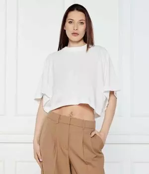 Блуза Cropped fit Michael Kors, белый